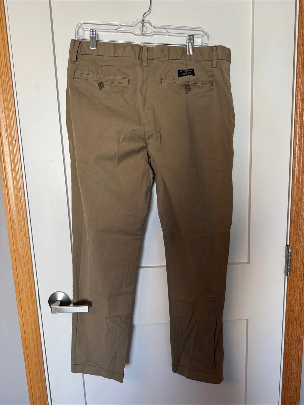 Banana Republic Men's Olive/Tan Chinos